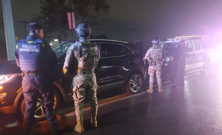 La SSCYPC de Cuautlancingo asegura camioneta con reporte de robo