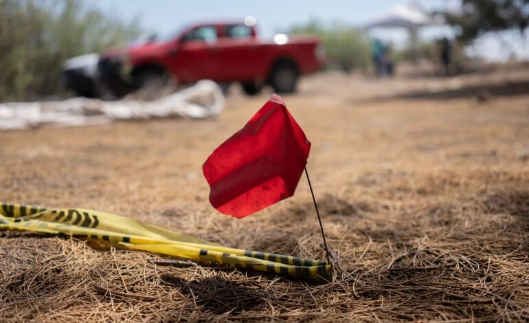 Hallan 4 fosas en Hermosillo