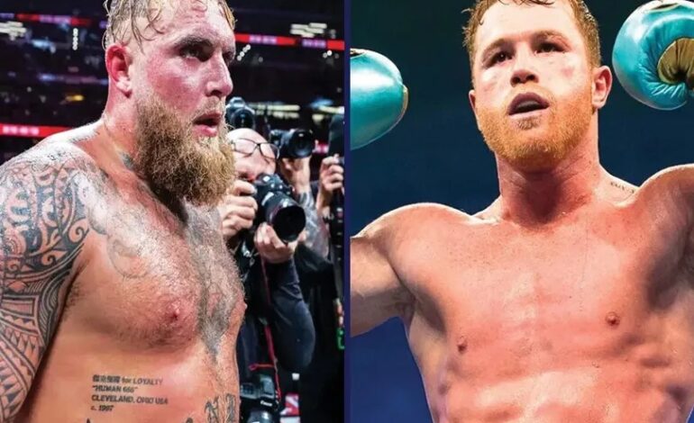 Jake Paul se lanza contra el “Canelo” Álvarez por supuesto incumplimiento de contrato