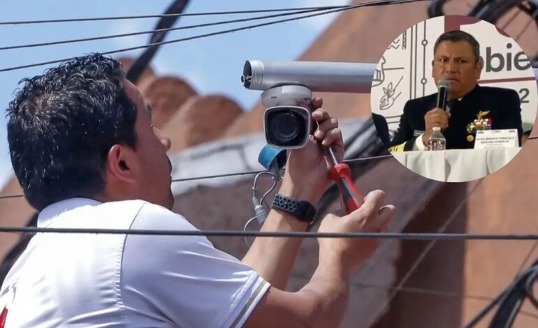 Operativo para retirar cámaras de vigilancia será replicado al interior del estado: SSP