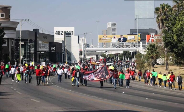 UPVA 28 de Octubre marchará este sábado en Puebla; prevén caos vial