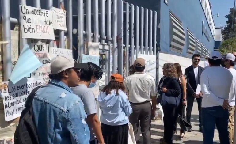 Asamblea de paristas en Facultad de Lenguas BUAP fue cancelada