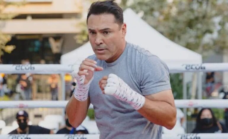Clase Nacional de Box será impartida por Óscar de la Hoya