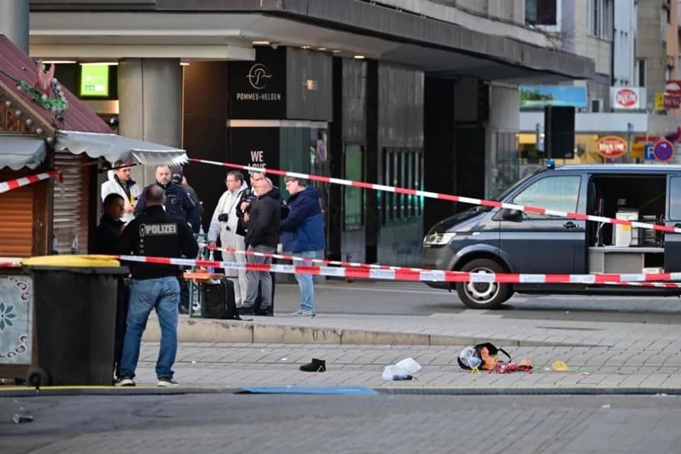 Atropellamiento masivo en Mannheim deja al menos un muerto y varios heridos