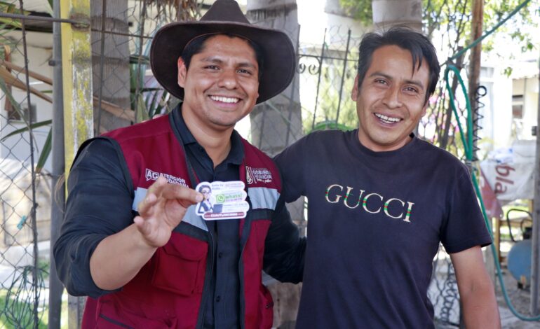 Encabeza Omar Muñoz jornada de atención ciudadana en la junta auxiliar de Sanctorum