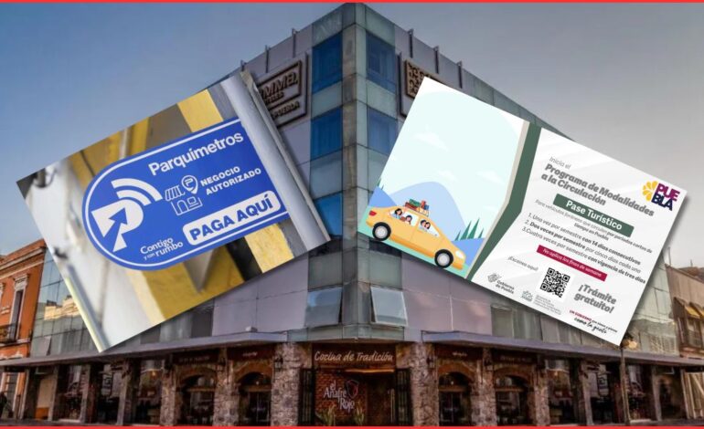 Descarta Secretario de Economía uso del Pase Turístico tras el cobro de parquímetros en su cuarta hora