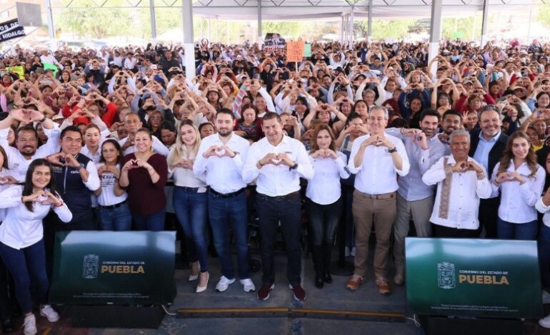100 Días de cumplir compromisos, con inversión y justicia para las familias de Puebla