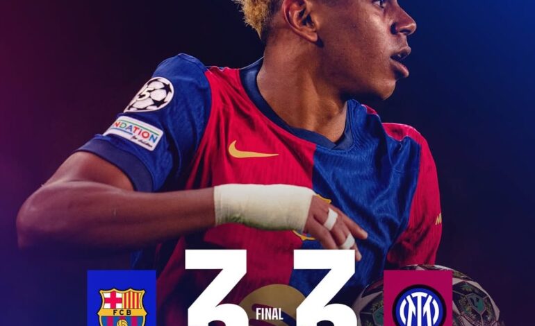 Barcelona e Inter nos regalaron el partido de la temporada: 3 – 3 la ida de las semifinales de Champions