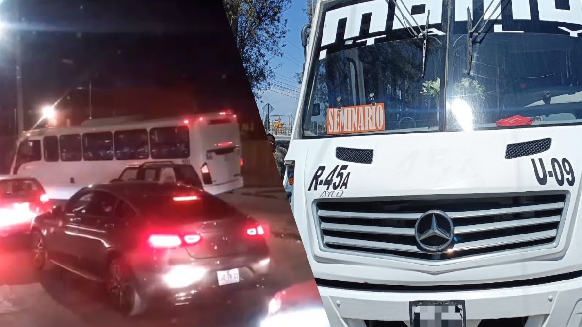 STM intervino otra unidad de transporte público; esta vez por circular en espacios peatonales