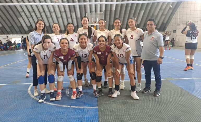 Voleibol femenil pone en alto a Puebla con pase a la Olimpiada Nacional CONADE 2025