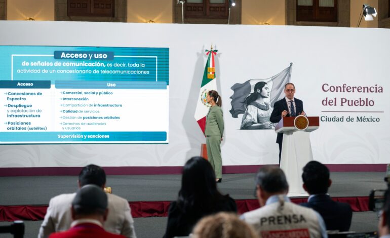 La nueva ley de telecomunicaciones conectará a 15 millones de mexicanos sin Internet