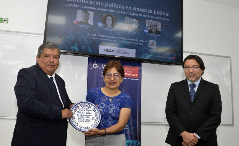 Rectora Lilia Cedillo inaugura Conferencia Regional Comunicación Política en América Latina