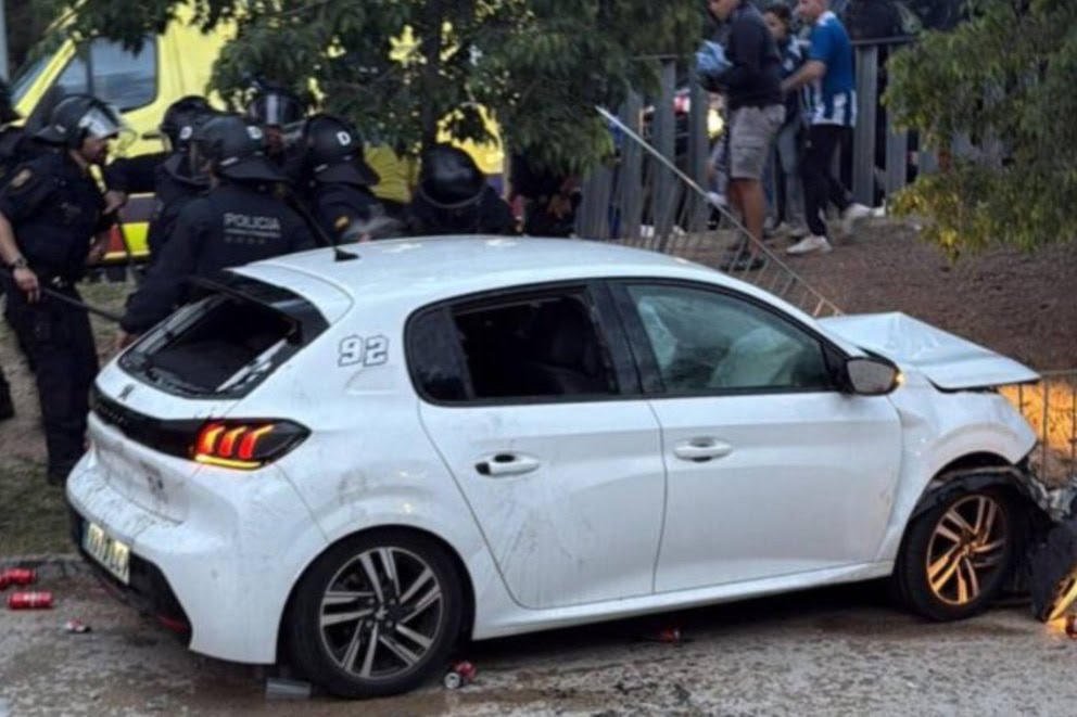Tragedia previo al partido entre el Barcelona y el Espanyol: se reportan pocos heridos