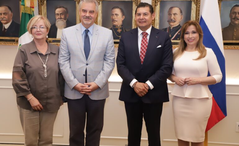 Puebla y Rusia refrendan lazos históricos con visión de futuro