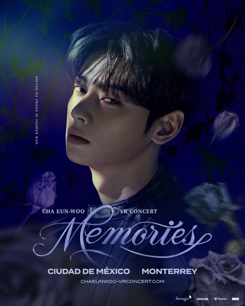 Cha Eun-woo, traerá su concierto «Memories» a la pantalla grande