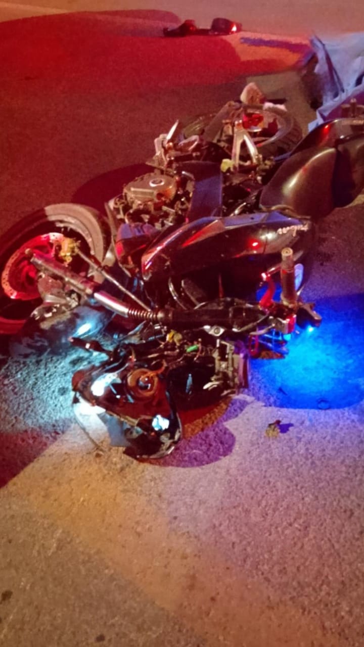 Muere motociclista de 19 años tras brutal accidente en la federal a Tlaxcala