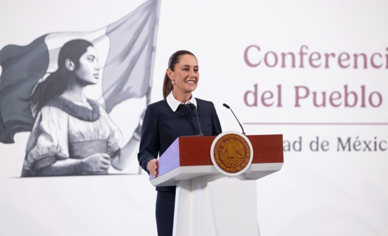 No estamos de acuerdo, es injusto e insostenible: presidenta Sheinbaum sobre incremento al 50% en aranceles al acero y al aluminio por parte de EUA