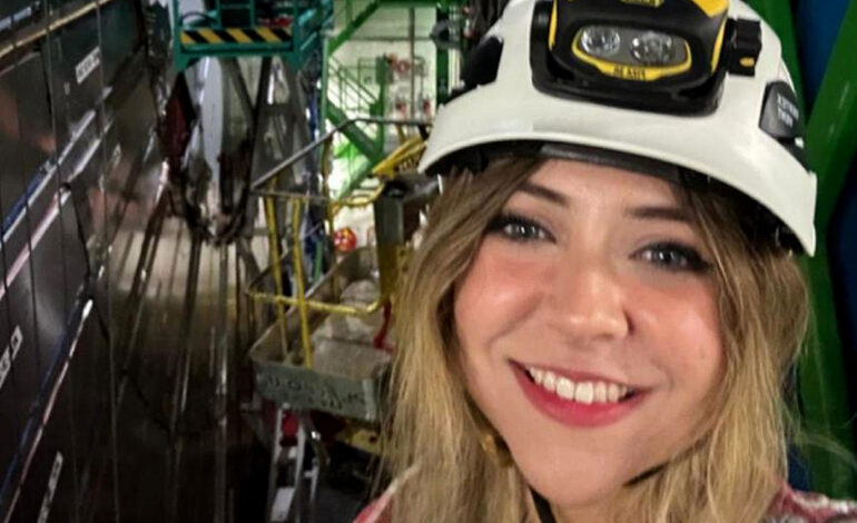 Estudiante de la FCFM-BUAP, galardonada en Suiza con el CMS Award 2025