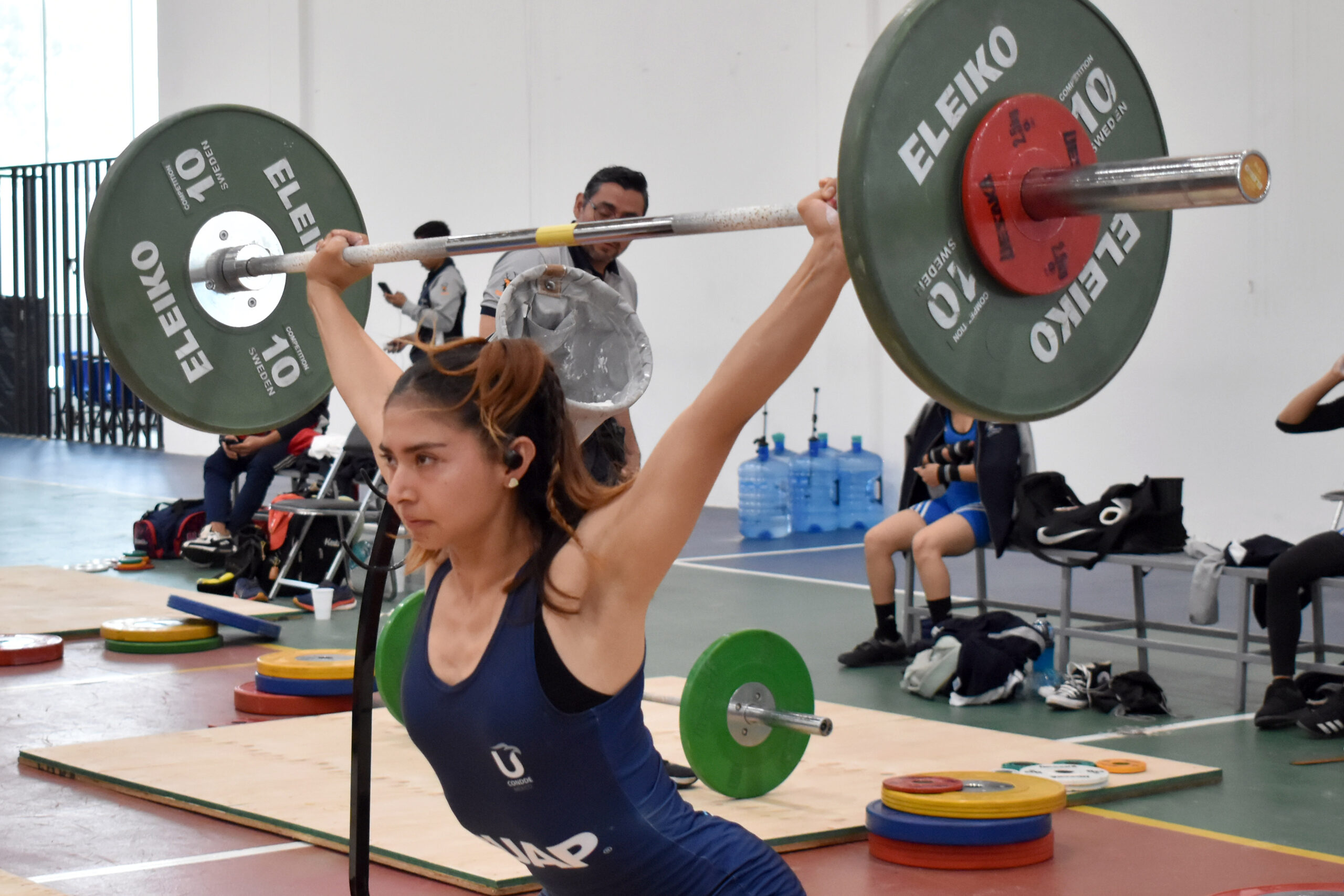 En levantamiento de pesas la BUAP obtiene cinco medallas