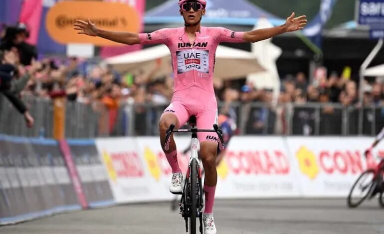 Orgullo mexicano: Isaac del Toro, Subcampeón del Giro de Italia 2025
