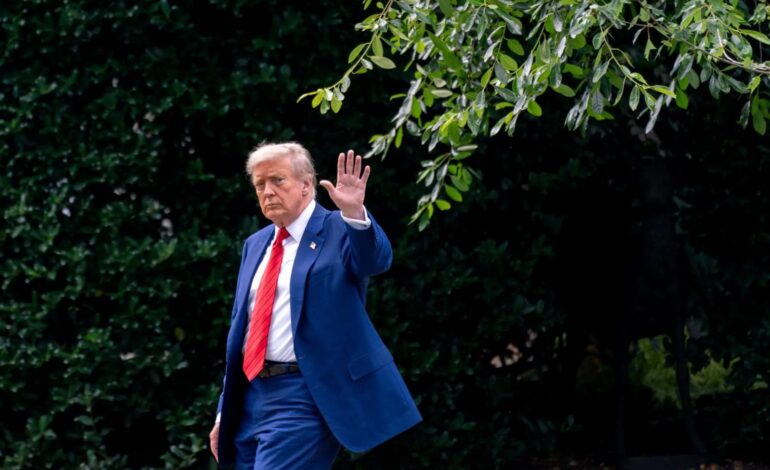Trump anuncia posible acuerdo con la Universidad de Harvard en medio de disputa legal