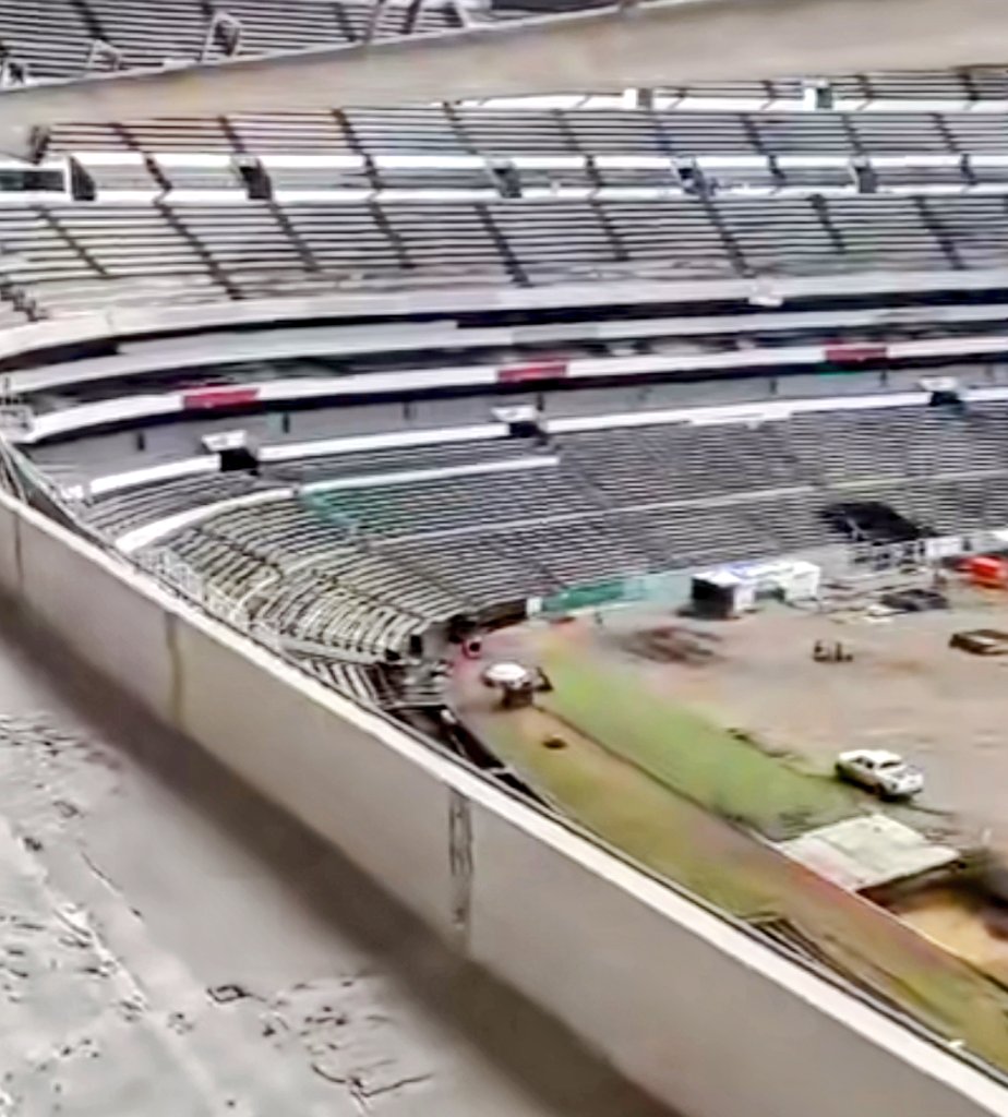 Estadio Azteca le dice adios al América después de casi 20 años: remueven escudo de ‘Las Águilas’ por renovaciones de cara al Mundial del 2026