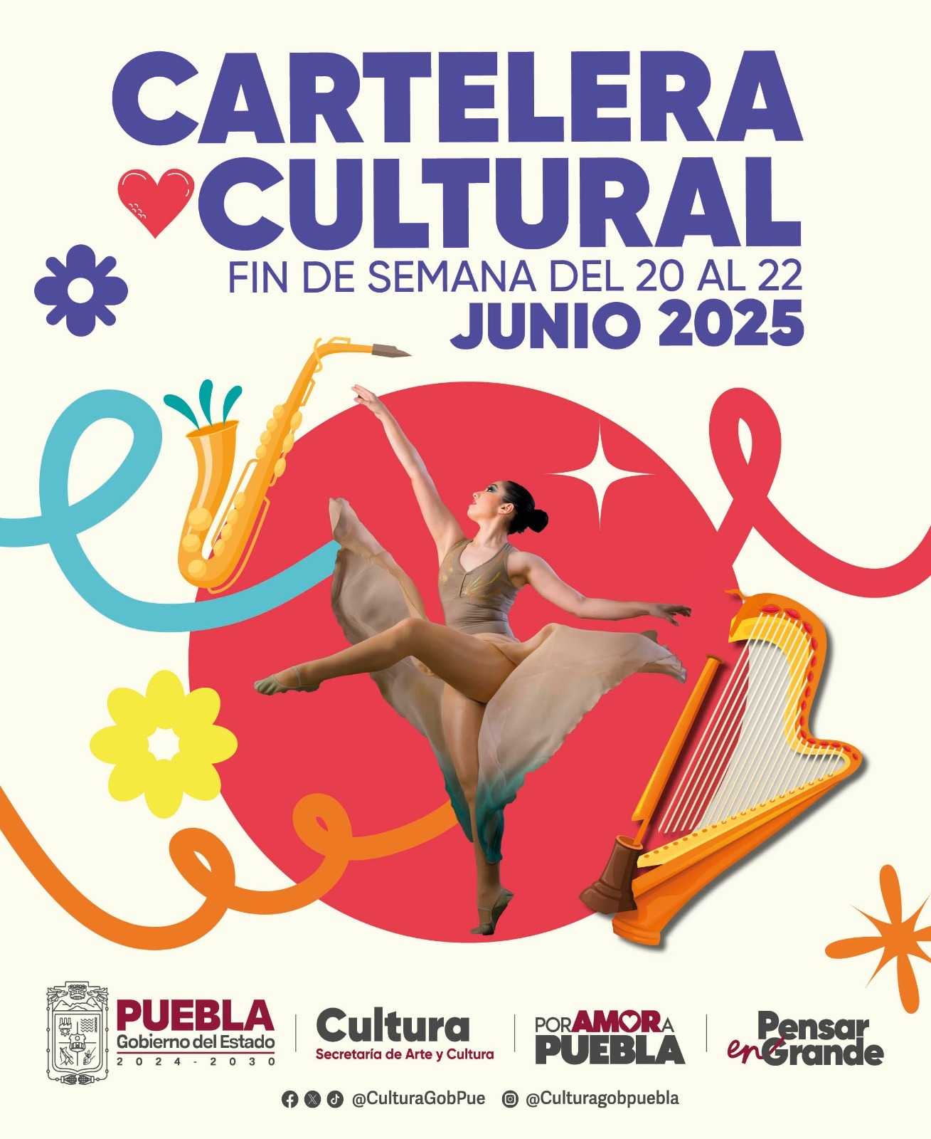 Arte y Cultura realiza programa “Presencia de los municipios con Huehuetla”