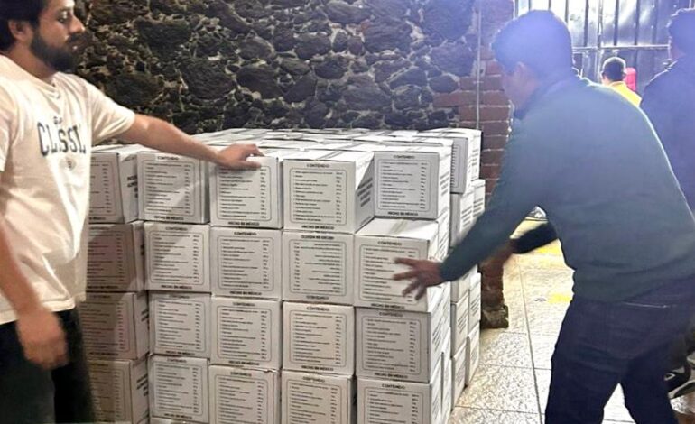 Envía SEDIF despensas a damnificados de la Sierra Norte y Mixteca