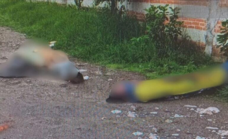 Hallan dos cuerpos embolsados cerca del Polideportivo de Xonaca