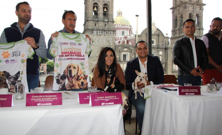 Anuncia ayuntamiento de Puebla primera carrera “Lomitos Imparables Por Amor a Puebla”