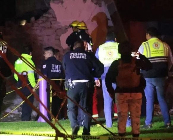 Explota cuarto de pirotecnia en fiesta patronal de Tlaxcala; hay ocho heridos