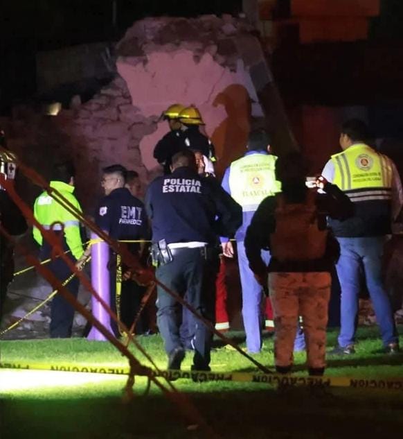 Explota cuarto de pirotecnia en fiesta patronal de Tlaxcala; hay ocho heridos