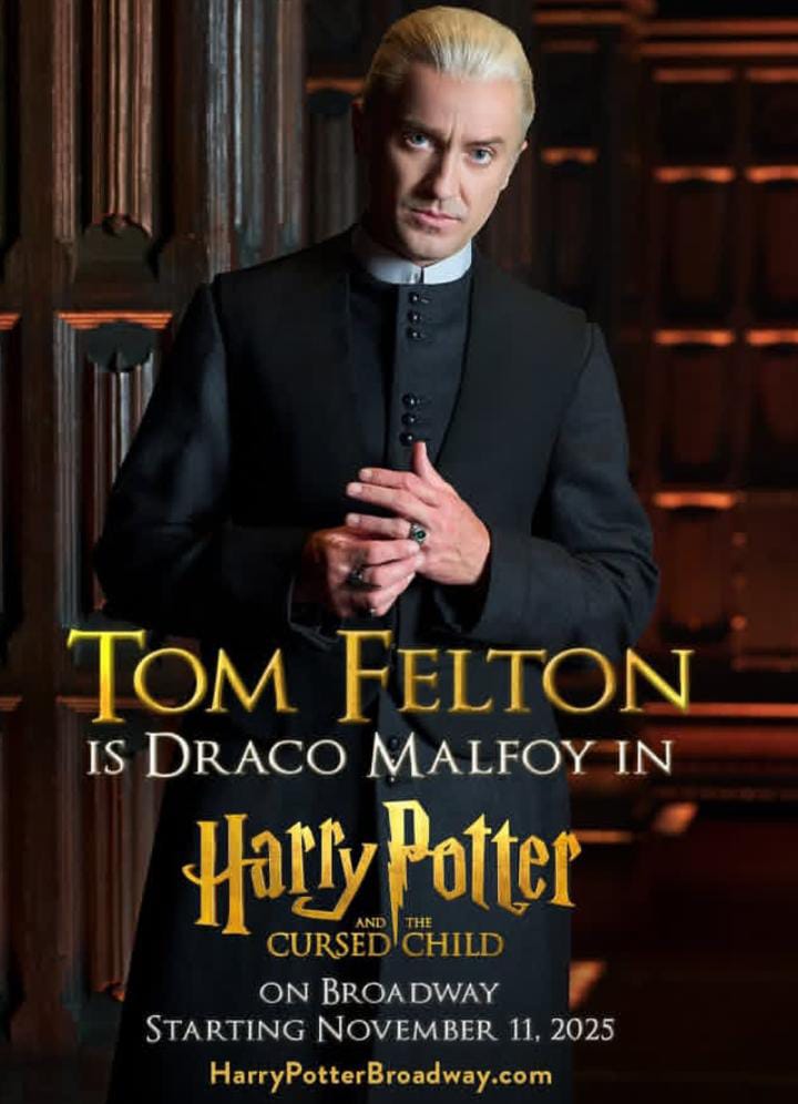Tom Felton vuelve como Draco Malfoy