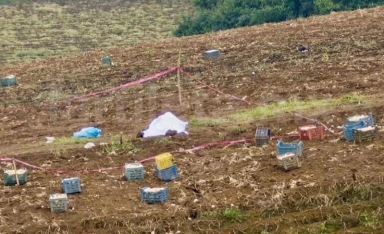 Campesino muere fulminado por un rayo mientras cosechaba papas en Tlatlauquitepec