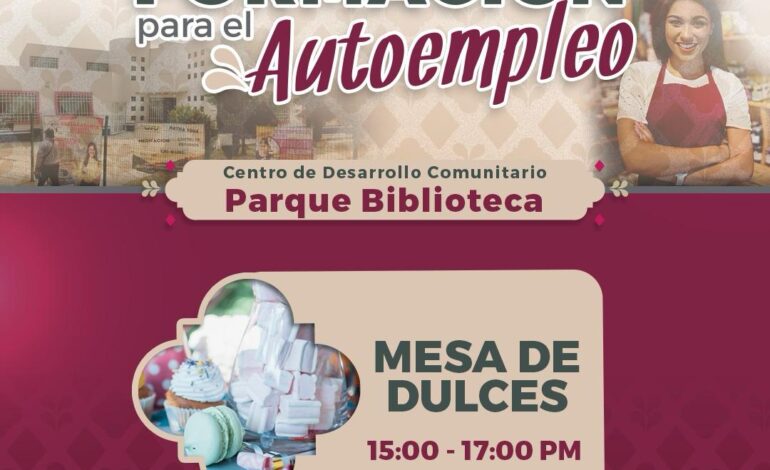 Anuncia Gobierno de la Ciudad apertura de inscripciones para cursos gratuitos de capacitación en agosto