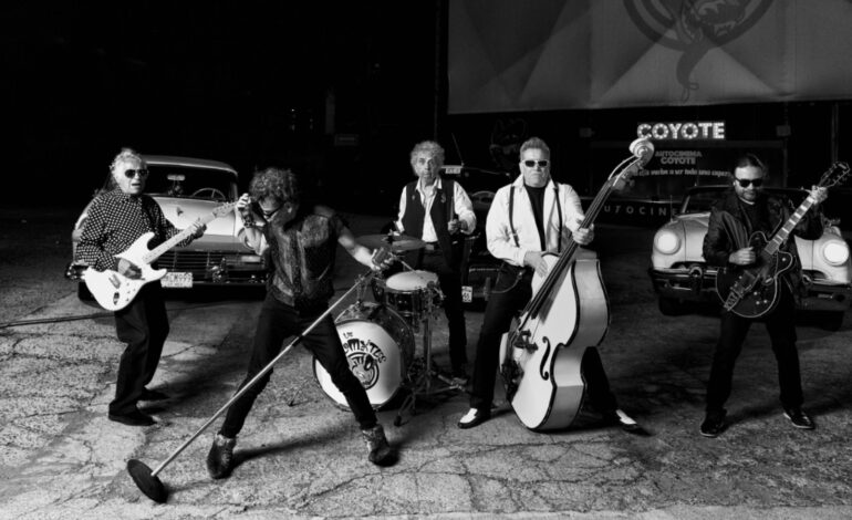 Los K´comxtles se preparan para encender al público poblano con toda la esencia del rock and roll