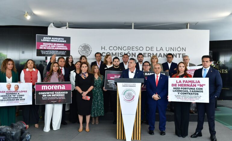 Denuncia PRI ante FGR a Adán, AMLO, gobernadores e exgobernadores de Morena*