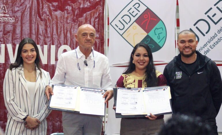 UDEP y San Pedro Cholula firman convenio para generar seguridad y bienestar con deporte