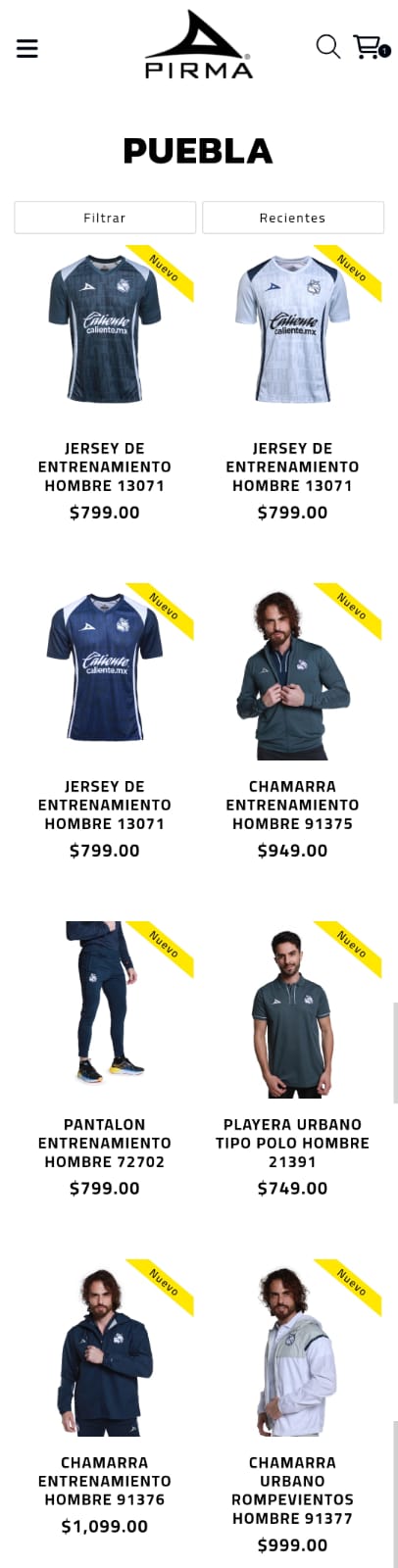Revelan jersey de entrenamiento del Club Puebla antes de la presentación oficial