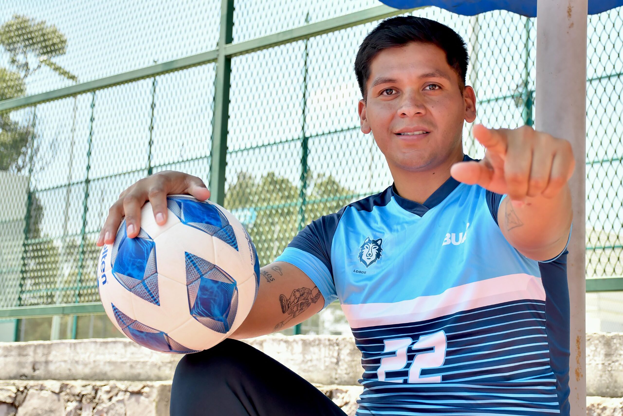 De la calle a Noruega, estudiante BUAP representará a México en copa mundial de street soccer