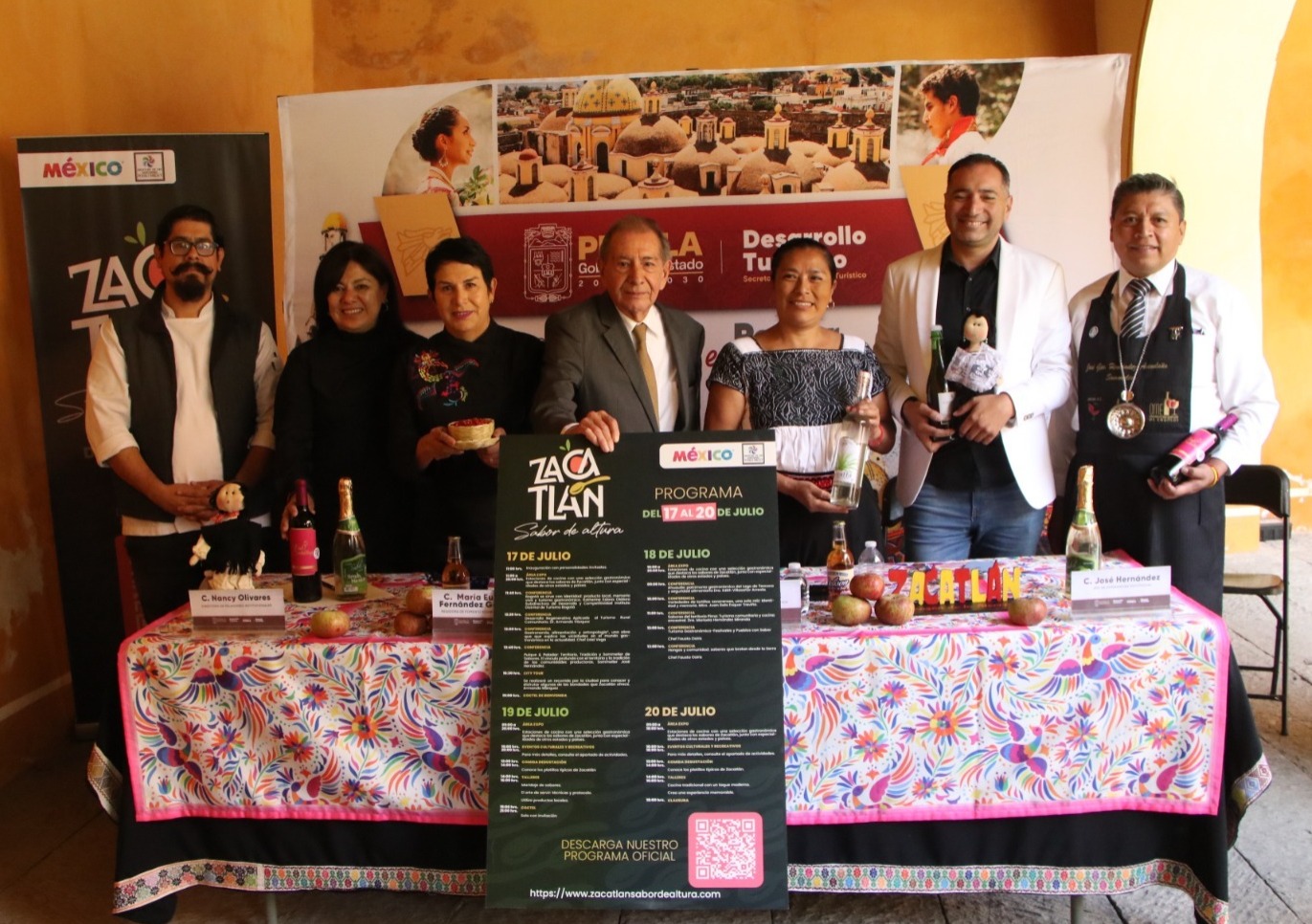 Presentan congreso Gastronómico “Zacatlán Sabor de Altura” 2025
