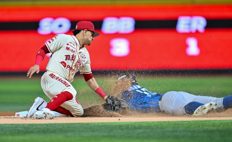 Diablos repite la dosis a Pericos y extiende su racha a 14 triunfo al hilo en playoffs