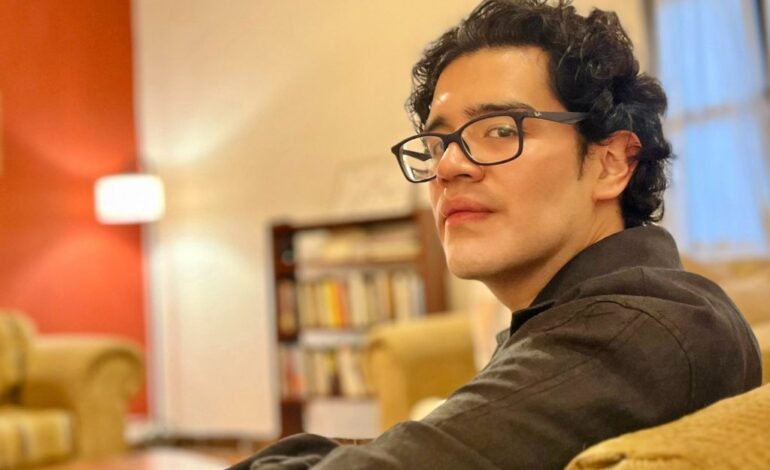 Eduardo Cerdán, ganador del Premio Bellas Artes de Novela José Rubén Romero