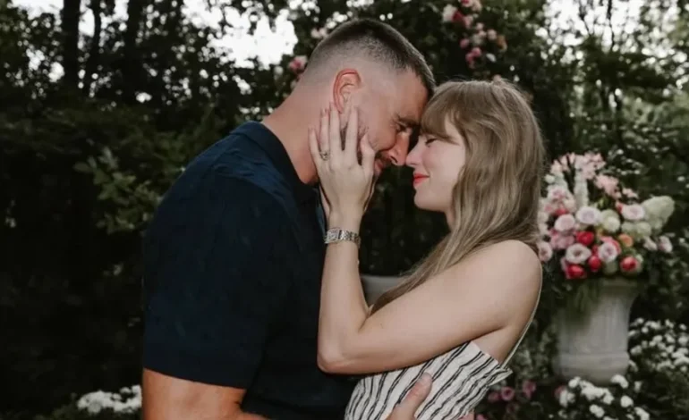 Se casa Taylor Swift con el jugador de la NFL Travis Kelce