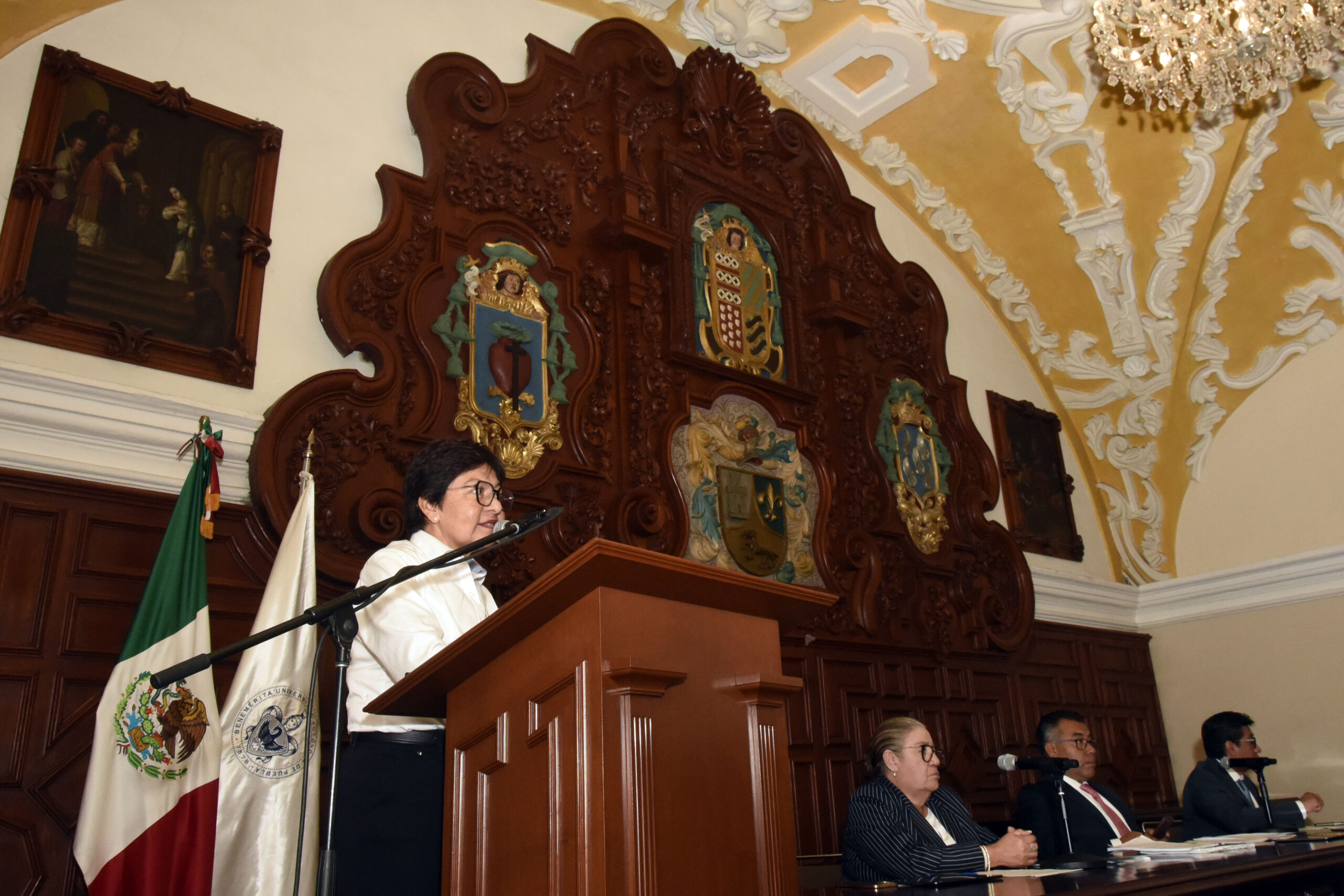 Candidatos a la Rectoría de la BUAP presentan sus programas de trabajo ante el Consejo Universitario