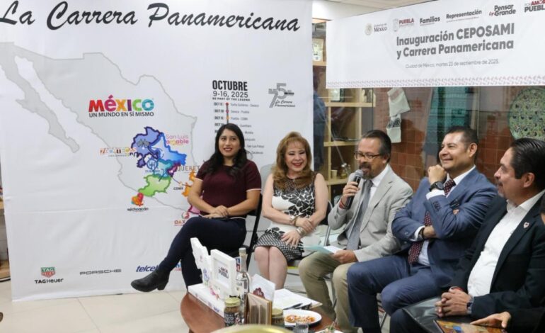 Regresa Carrera Panamericana después de 8 años y proyecta a Puebla a nivel mundial