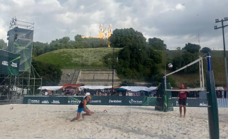 San Pedro Cholula ya vive la fiebre mundialista del Voleibol de Playa Sub-21