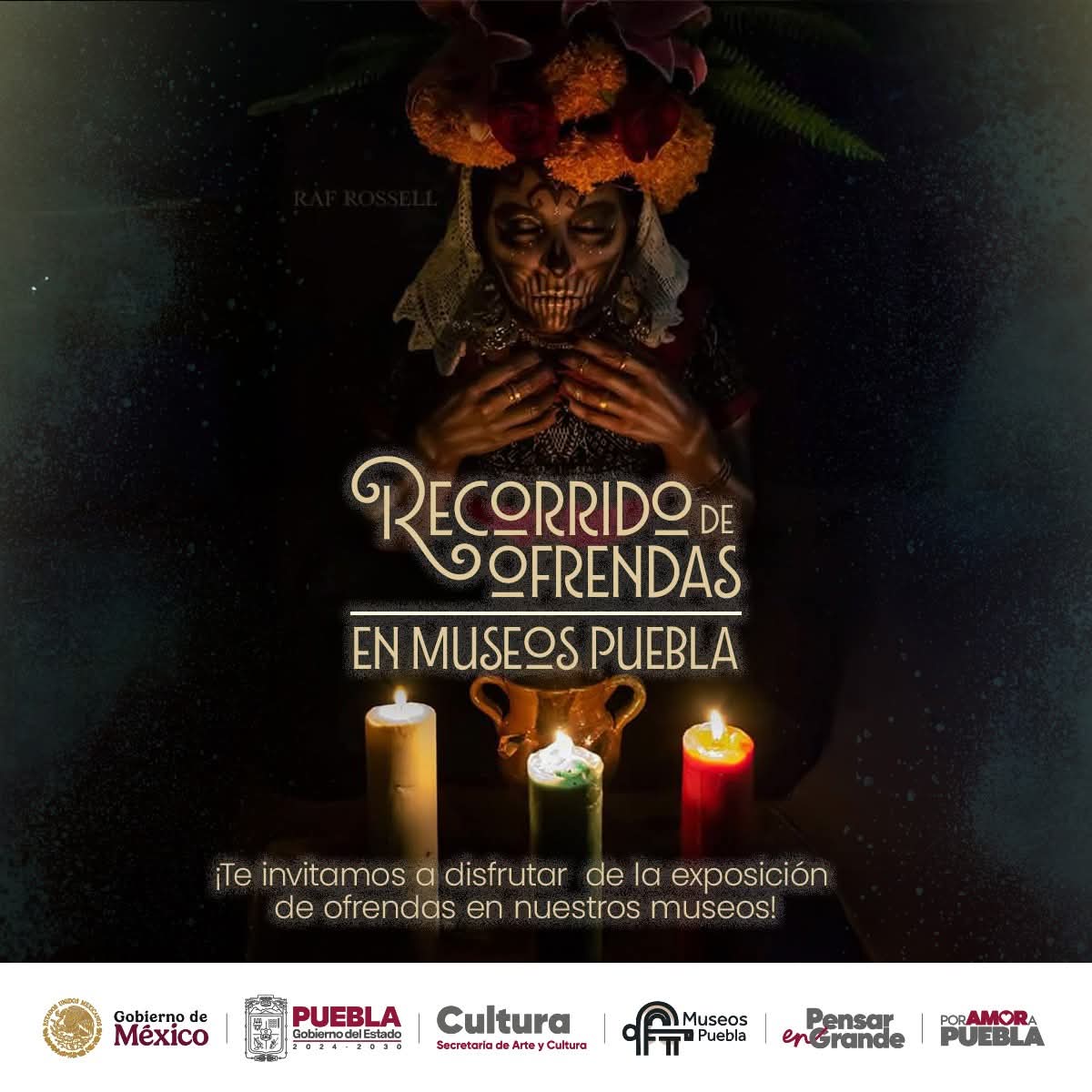 Museos Puebla anuncia el Recorrido de Ofrendas 2025