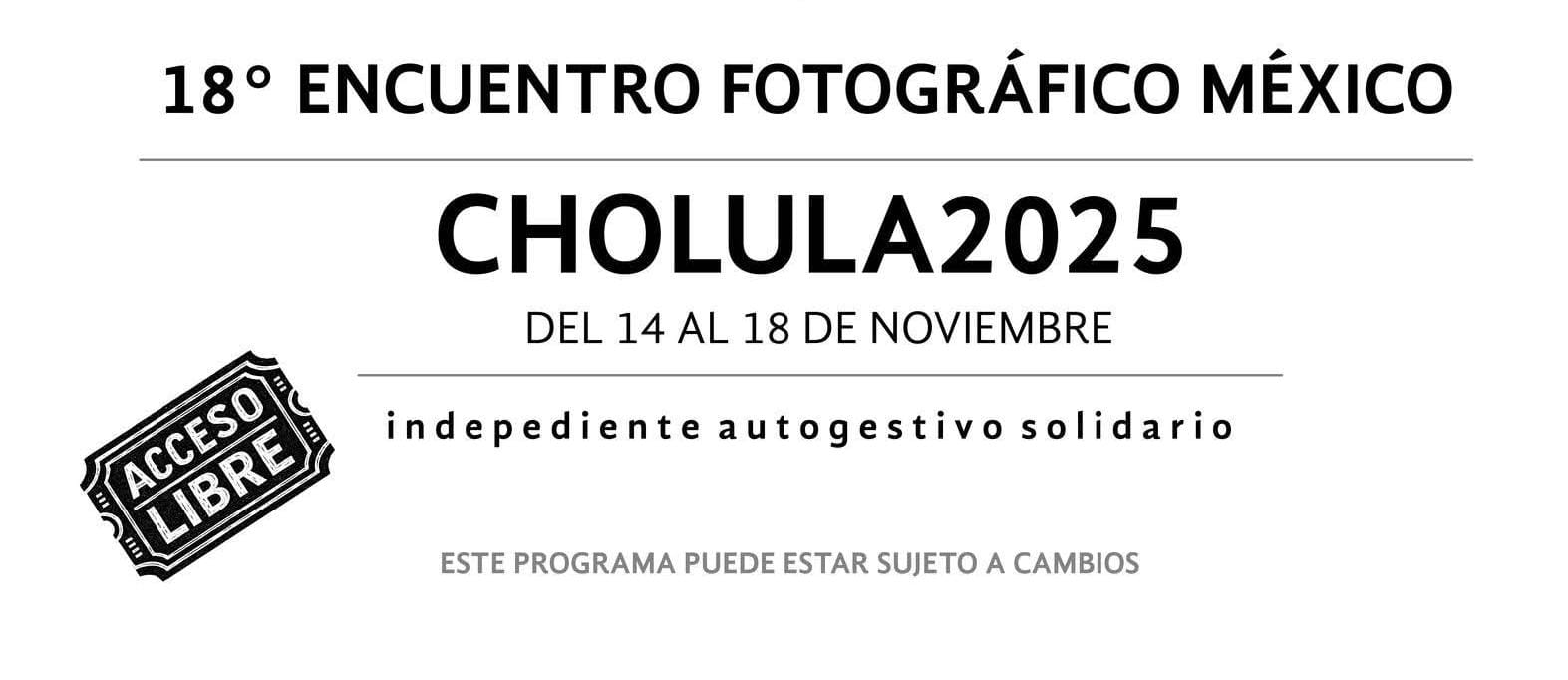 Encuentro Fotográfico México celebra 18 años de identidad en Cholula