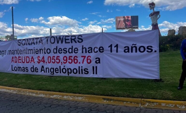 Once años de lujo sin pagar: Sonata Towers acumula deuda millonaria en Lomas de Angelópolis
